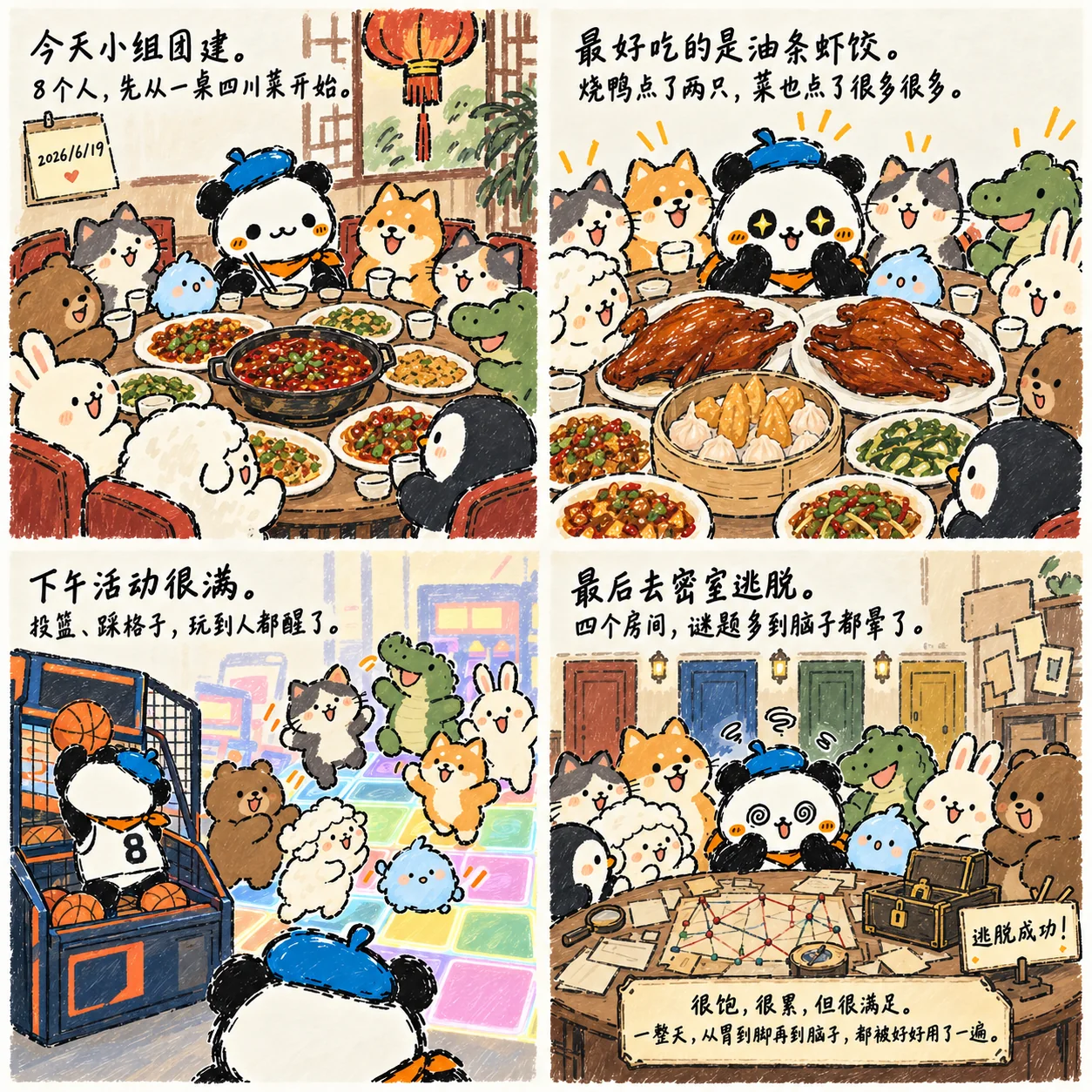 脑子都晕了